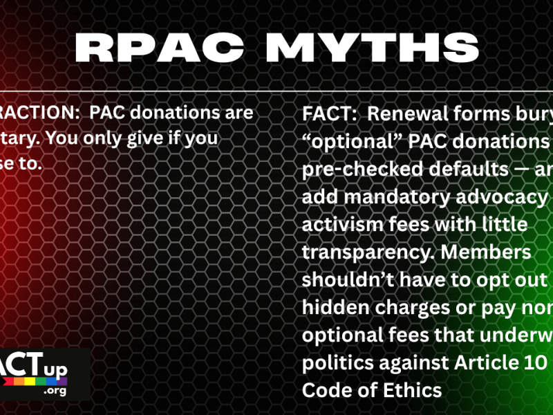 Choice Means Choice — Stop Tricking REALTORS® Into Paying PAC&nbsp;Dollars
