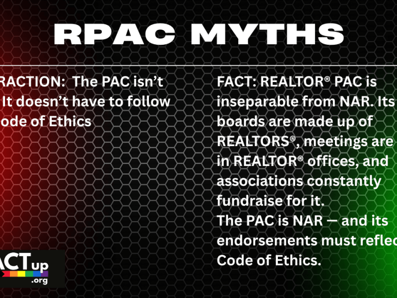 RPAC is NAR.  They are&nbsp;inseparable